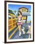 Car Hop Cutie-Scott Westmoreland-Framed Art Print