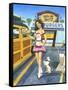 Car Hop Cutie-Scott Westmoreland-Framed Stretched Canvas