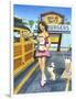 Car Hop Cutie-Scott Westmoreland-Framed Art Print