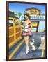 Car Hop Cutie-Scott Westmoreland-Framed Art Print