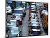 Car jam on 42nd Street at Grand Central terminal-Jan Halaska-Mounted Photographic Print