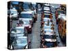 Car jam on 42nd Street at Grand Central terminal-Jan Halaska-Stretched Canvas