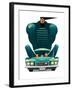 Car&Man-AriSys-Framed Art Print