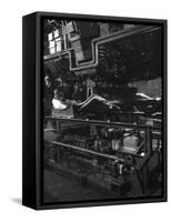 Car Manufacturing - Complex Hydraulic Press-Heinz Zinram-Framed Stretched Canvas