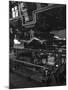 Car Manufacturing - Complex Hydraulic Press-Heinz Zinram-Mounted Photographic Print