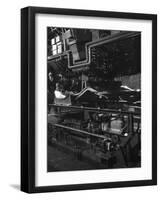 Car Manufacturing - Complex Hydraulic Press-Heinz Zinram-Framed Photographic Print