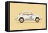 Car of the 30s-Florent Bodart-Framed Stretched Canvas