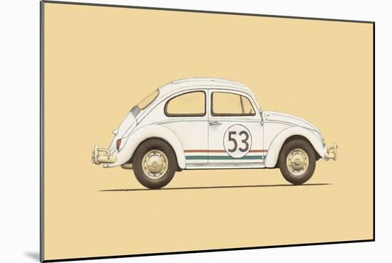 Car of the 30s-Florent Bodart-Mounted Giclee Print