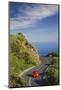 Car on Great Ocean Road-Jon Hicks-Mounted Photographic Print