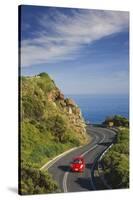 Car on Great Ocean Road-Jon Hicks-Stretched Canvas