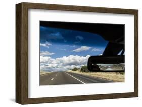 Car on Interstate Highway, Albuquerque, New Mexico-Paul Souders-Framed Photographic Print