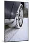 Car on Rural Road in Winter-Chris Henderson-Mounted Photographic Print