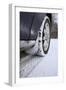 Car on Rural Road in Winter-Chris Henderson-Framed Photographic Print