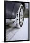 Car on Rural Road in Winter-Chris Henderson-Framed Photographic Print