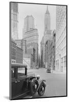 Car on Wall Street-Philip Gendreau-Mounted Photographic Print
