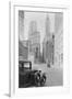 Car on Wall Street-Philip Gendreau-Framed Photographic Print