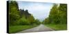 Car on Wet Highway in Springtime, Baden-Wurttemberg, Germany-null-Stretched Canvas