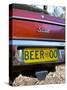 Car Registration Plate Beer, South Australia, Australia-Steve & Ann Toon-Stretched Canvas