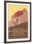 Car Show Poster-null-Framed Art Print