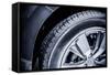 Car Tire-06photo-Framed Stretched Canvas