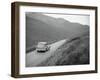 Car Traveling in the Highlands-Philip Gendreau-Framed Photographic Print