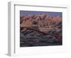 Car Traveling Through Badlands National Park-Layne Kennedy-Framed Photographic Print