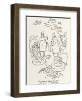 Car Trouble-William Heath Robinson-Framed Photographic Print