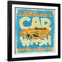 Car Wash-null-Framed Giclee Print