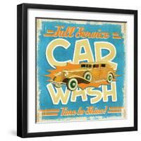 Car Wash-null-Framed Giclee Print