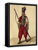 Carabineer Uniform-Jan van Grevenbroeck-Framed Stretched Canvas