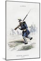 Carabineers, French Army in Algeria-null-Mounted Giclee Print