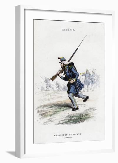 Carabineers, French Army in Algeria-null-Framed Giclee Print