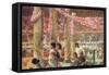 Caracalla and Geta-Sir Lawrence Alma-Tadema-Framed Stretched Canvas