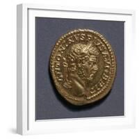 Caracalla Aureus Bearing Image of Emperor, Roman Coins, 3rd Century AD-null-Framed Giclee Print