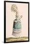 Caraco a La Polanaise, Engraved by Dupin, from 'Galeries Des Modes Et Costumes Francais', C.1778-87-Claude Louis Desrais-Framed Giclee Print