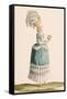 Caraco a La Polanaise, Engraved by Dupin, from 'Galeries Des Modes Et Costumes Francais', C.1778-87-Claude Louis Desrais-Framed Stretched Canvas