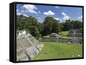 Caracol Ancient Mayan Site, Belize-William Sutton-Framed Stretched Canvas