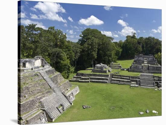 Caracol Ancient Mayan Site, Belize-William Sutton-Stretched Canvas
