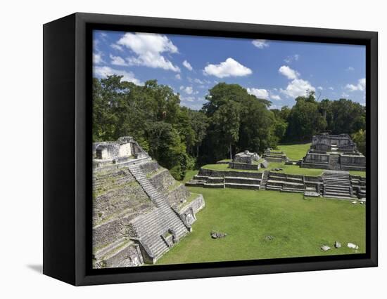 Caracol Ancient Mayan Site, Belize-William Sutton-Framed Stretched Canvas