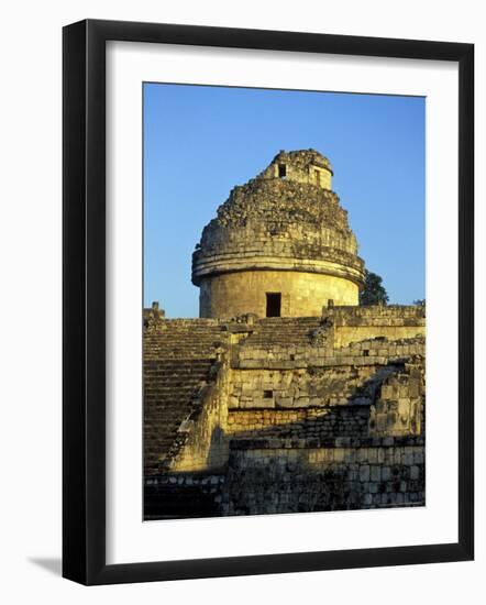 Caracol Astronomical Observatory, Chichen Itza Ruins, Maya Civilization, Yucatan, Mexico-Michele Molinari-Framed Photographic Print