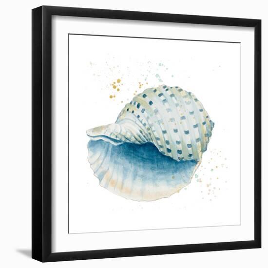 Caracol Azul Square-Patricia Pinto-Framed Art Print