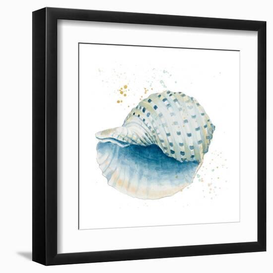 Caracol Azul Square-Patricia Pinto-Framed Art Print