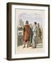 Caractacus at Rome in Ad 52, from a Chronicle of England BC 55 to Ad 1485, Pub. London, 1863-James William Edmund Doyle-Framed Giclee Print