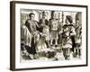 Caractacus Confronts Emperor Claudius-C.l. Doughty-Framed Giclee Print