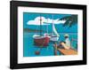 Caraibi 10-null-Framed Art Print