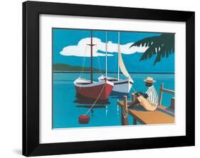 Caraibi 10-null-Framed Art Print