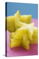 Carambola, Sliced-Foodcollection-Stretched Canvas