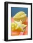 Carambolas, Whole and Sliced-Foodcollection-Framed Photographic Print