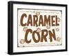 Caramel Corn Distressed-Retroplanet-Framed Giclee Print