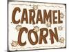 Caramel Corn Distressed-Retroplanet-Mounted Giclee Print